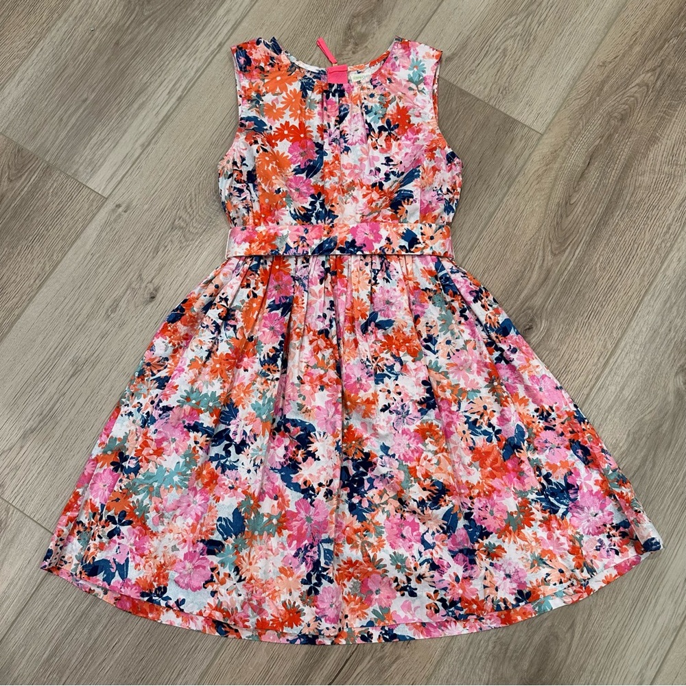 Crewcuts J. Crew Floral Sleeveless Kids Dress
